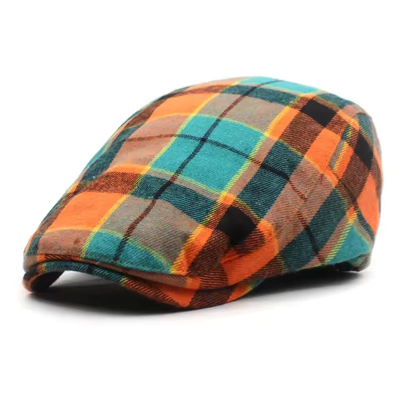 Holiday Tartan Cap