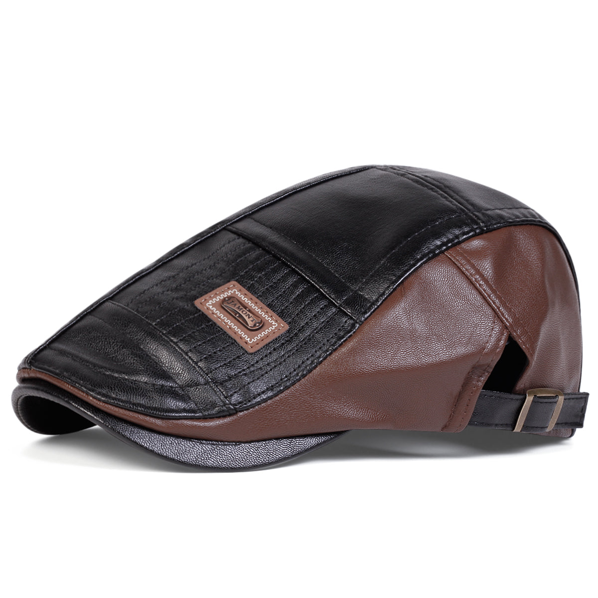 Quilted Leather Cap