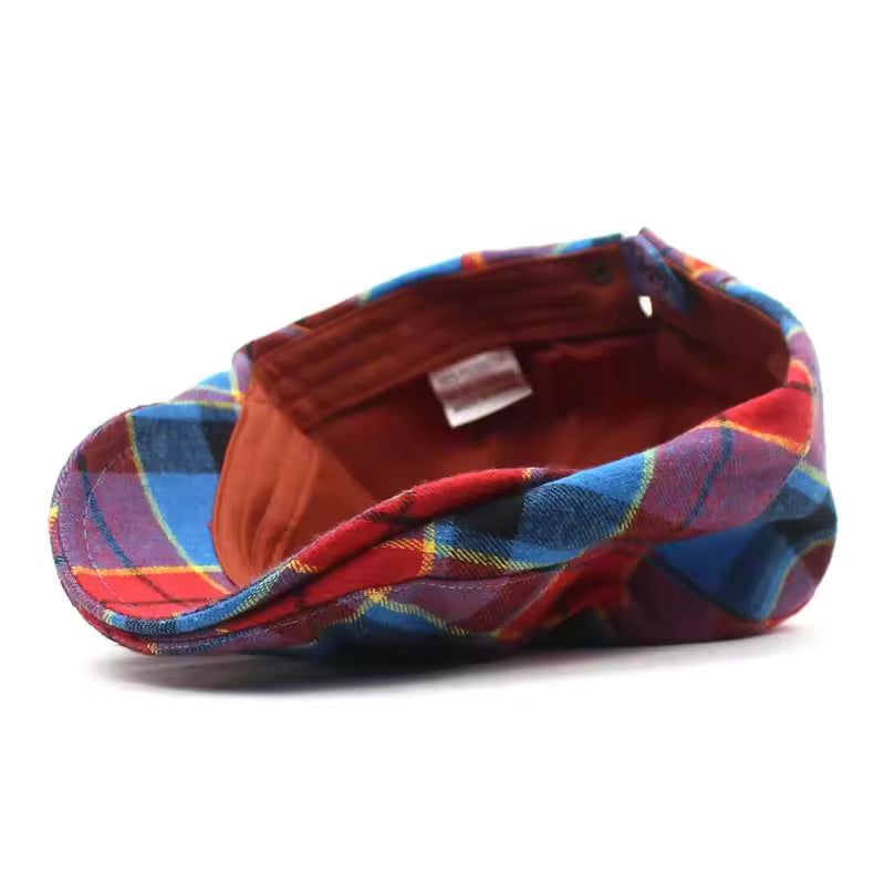 Holiday Tartan Cap