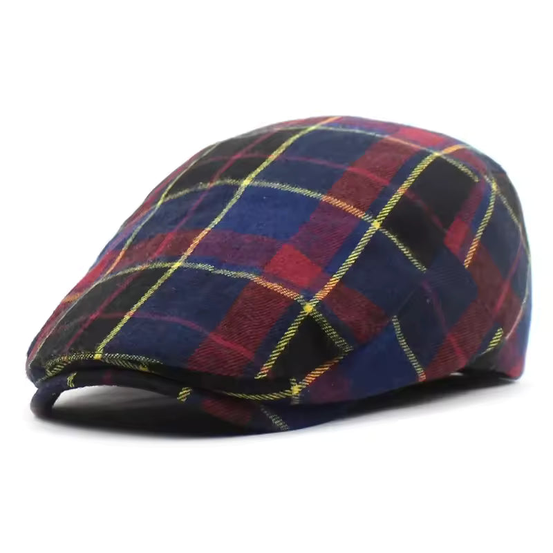 Holiday Tartan Cap