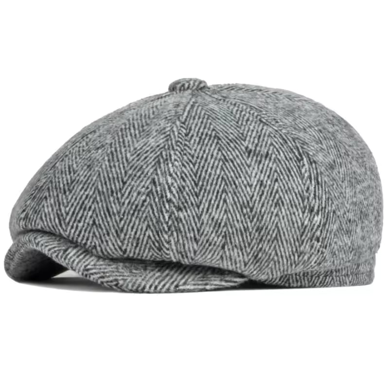 Herringbone Earflap Cap