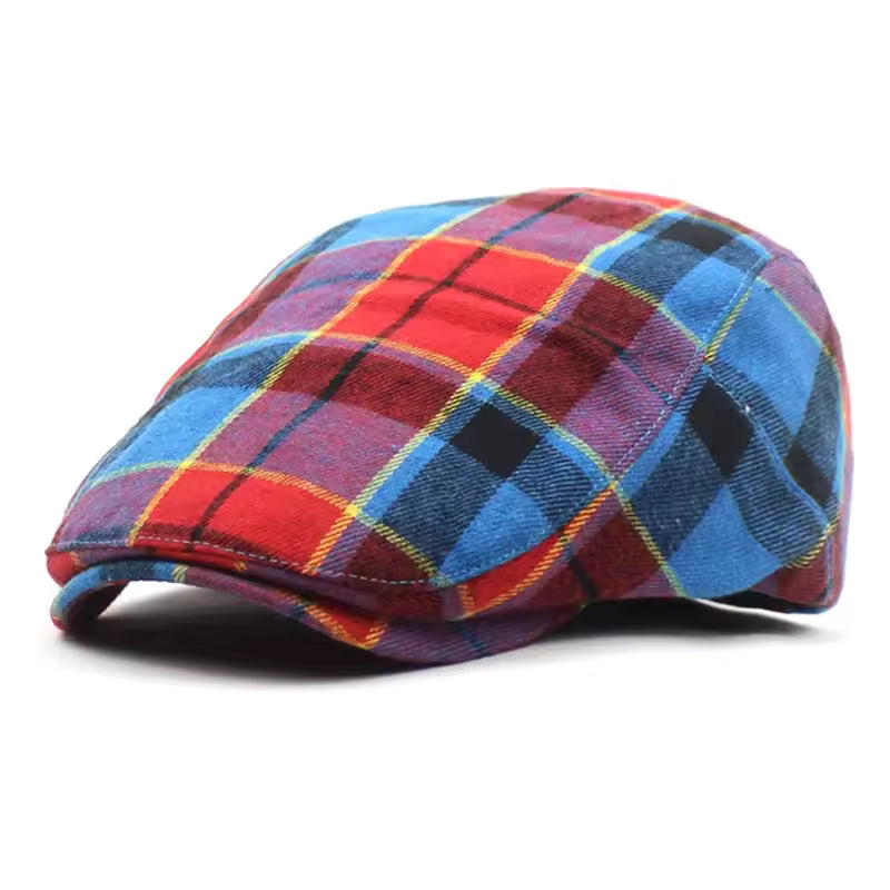 Holiday Tartan Cap