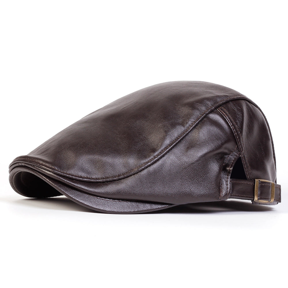 Wool Hat with Leather Inner Cap main image 1