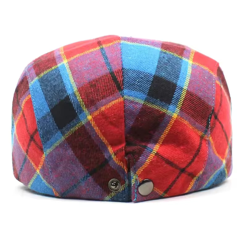 Holiday Tartan Cap