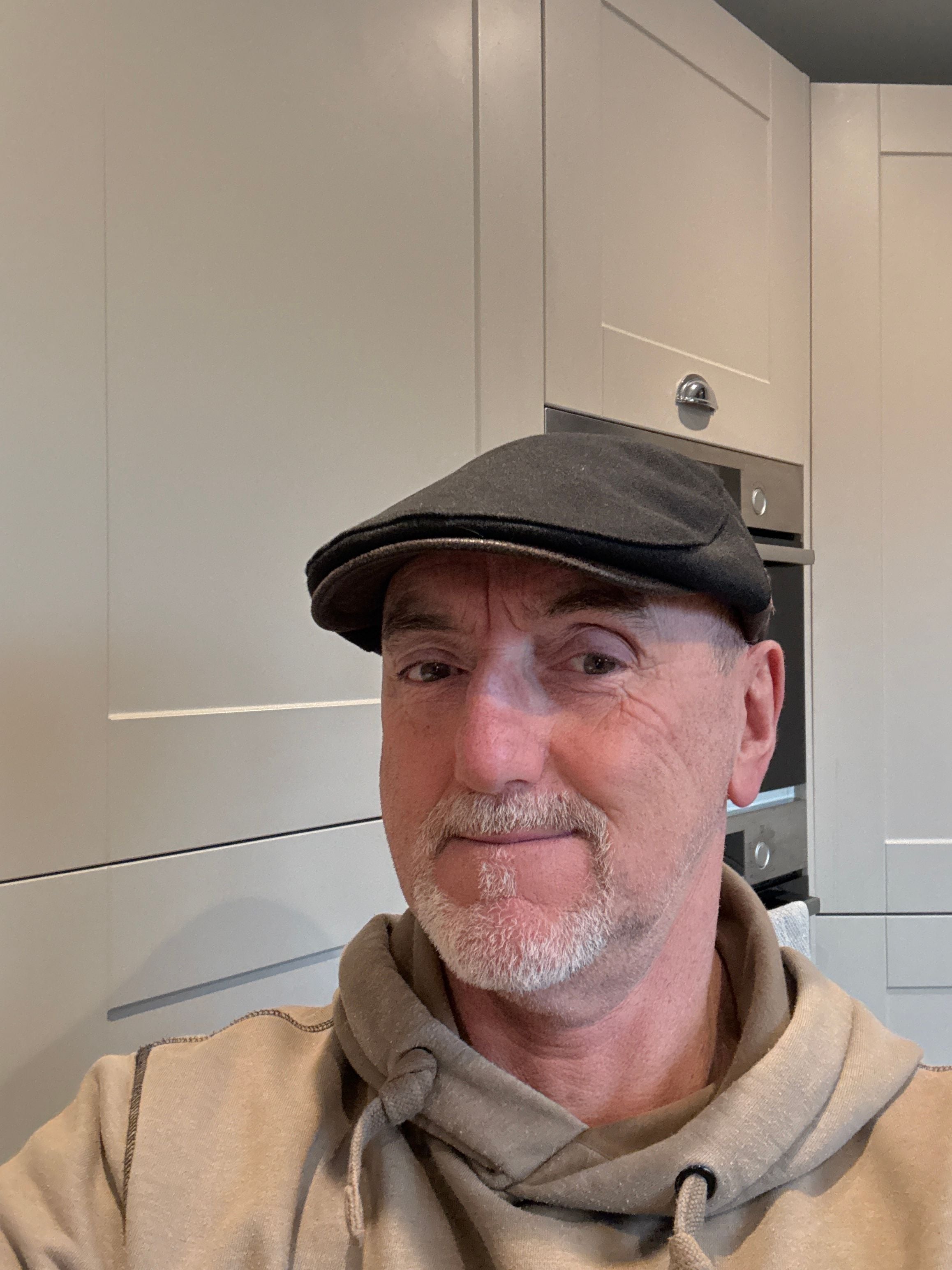 Herringbone Wool Cap